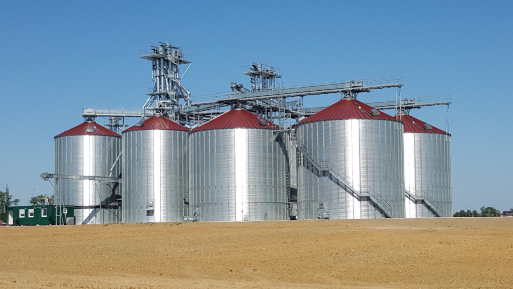 Silosy zbożowe wraz z infrastrukturą towarzyszącą w Okopach